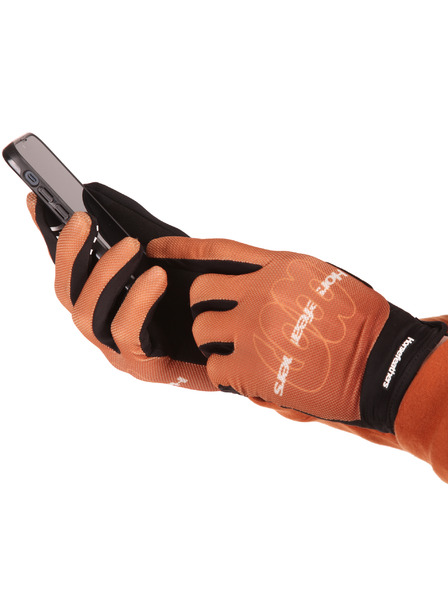 Horsefeathers Kolesarske rokavice Digger - rja