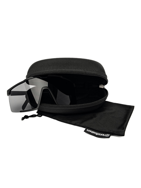 Horsefeathers Kolesarska očala Proton - mat črna/dim