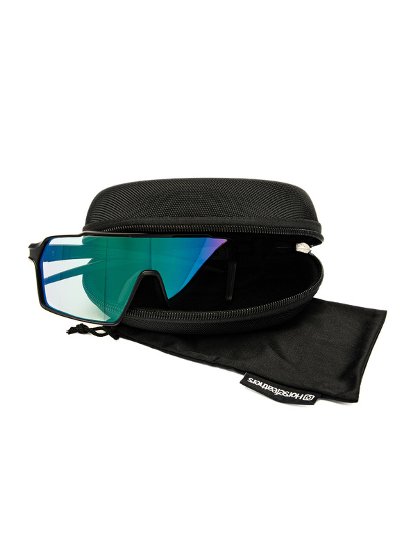 Horsefeathers Fotokromne očala Neutron - mat črna/zrcalno zelena