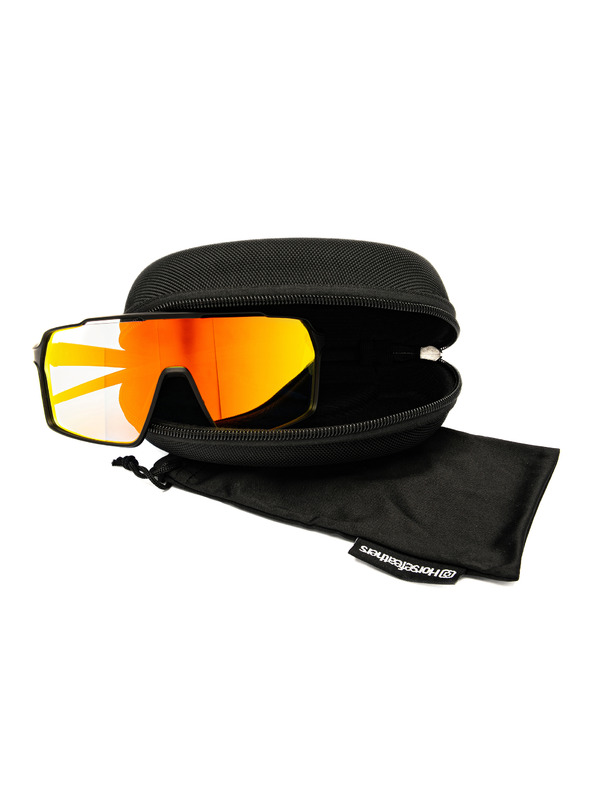 Horsefeathers Fotokromne očala Neutron - mat črna/zrcalno rdeča