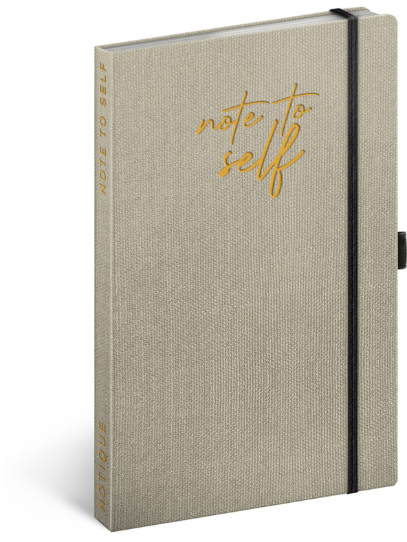 ELLA & MAX Nedatiran načrtovalnik Note to self, 5 minut na dan, 13 × 21 cm