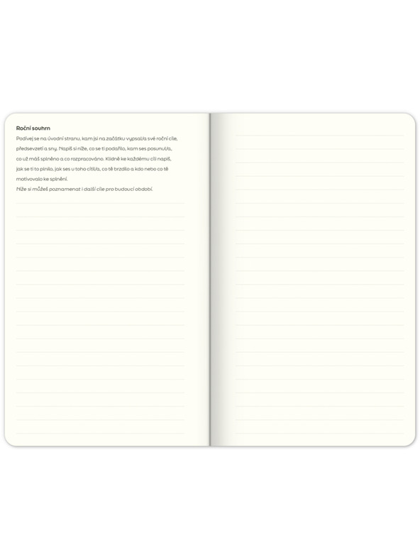 ELLA & MAX Nedatiran načrtovalnik Note to self, 5 minut na dan, 13 × 21 cm