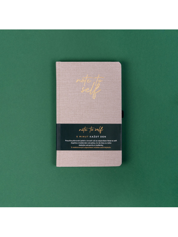 ELLA & MAX Nedatiran načrtovalnik Note to self, 5 minut na dan, 13 × 21 cm