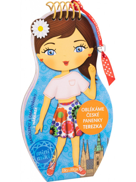 ELLA & MAX Oblačimo češke lutke TEREZKA – razbarvanke