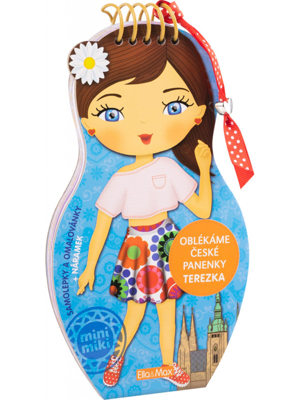 ELLA & MAX Oblačimo češke lutke TEREZKA – razbarvanke