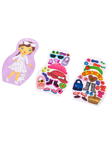 ELLA & MAX Oblačimo češke lutke TEREZKA – razbarvanke