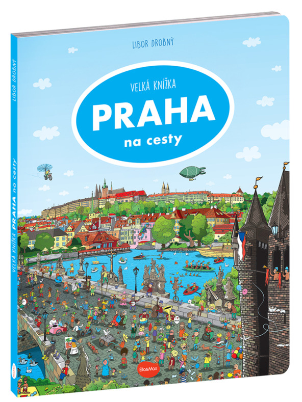 ELLA & MAX Na potovanja – Velika knjiga PRAGA