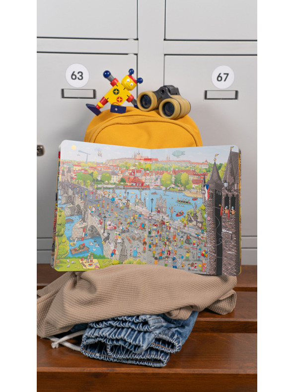 ELLA & MAX Na potovanja – Velika knjiga PRAGA