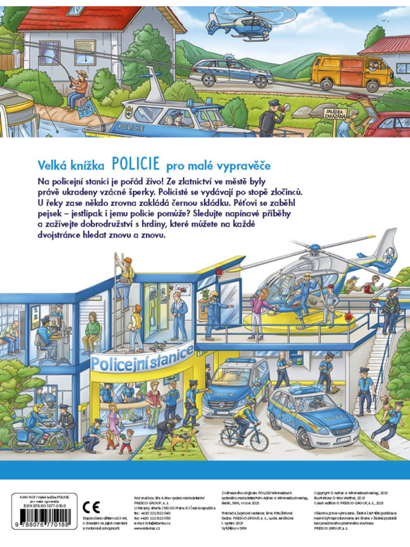 ELLA & MAX Velika knjiga POLICIJA za male pripovedovalce