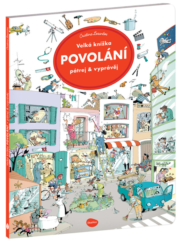 ELLA & MAX Velika knjiga POKLICI – Raziskuj in pripoveduj