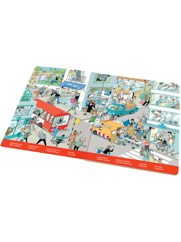 ELLA & MAX Velika knjiga POKLICI – Raziskuj in pripoveduj