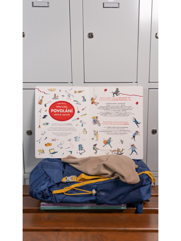 ELLA & MAX Velika knjiga POKLICI – Raziskuj in pripoveduj