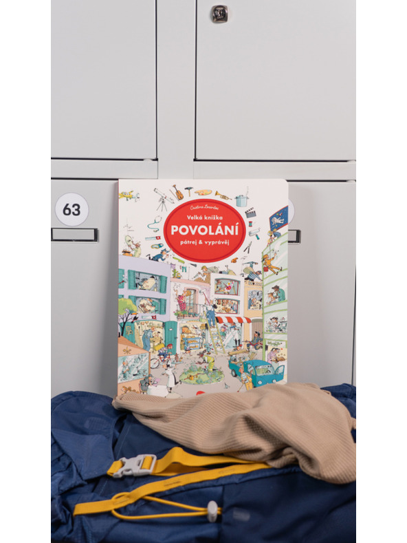 ELLA & MAX Velika knjiga POKLICI – Raziskuj in pripoveduj