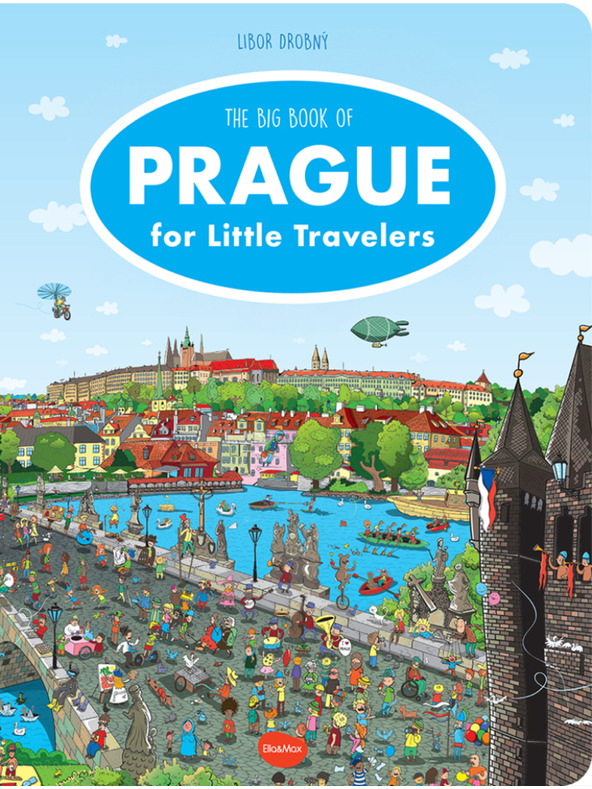ELLA & MAX Little Travellers – The Big Book PRAGUE