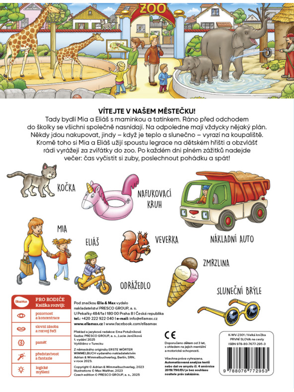 ELLA & MAX Na potovanja – Velika knjiga PRVA BESEDA