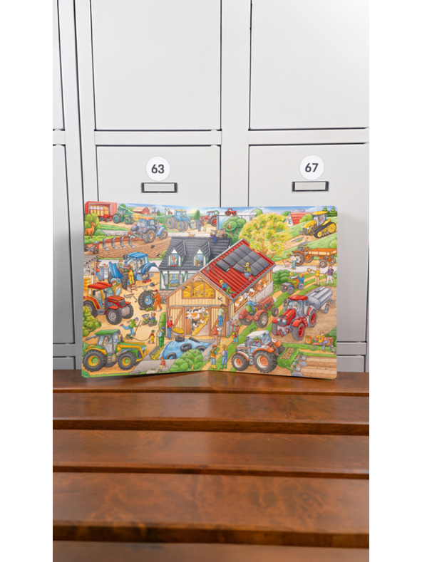 ELLA & MAX Velika knjiga TRAKTORJI za male pripovedovalce