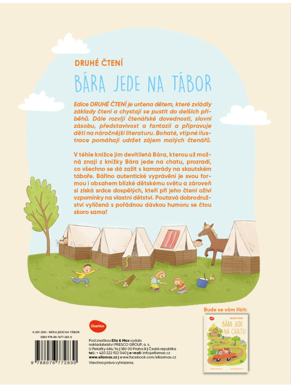 ELLA & MAX Drugo čitanje – BARA SE ODPRAVLJA V TABOR