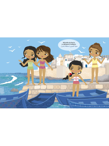 ELLA & MAX Obleke za LUNU – Knjiga nalepk