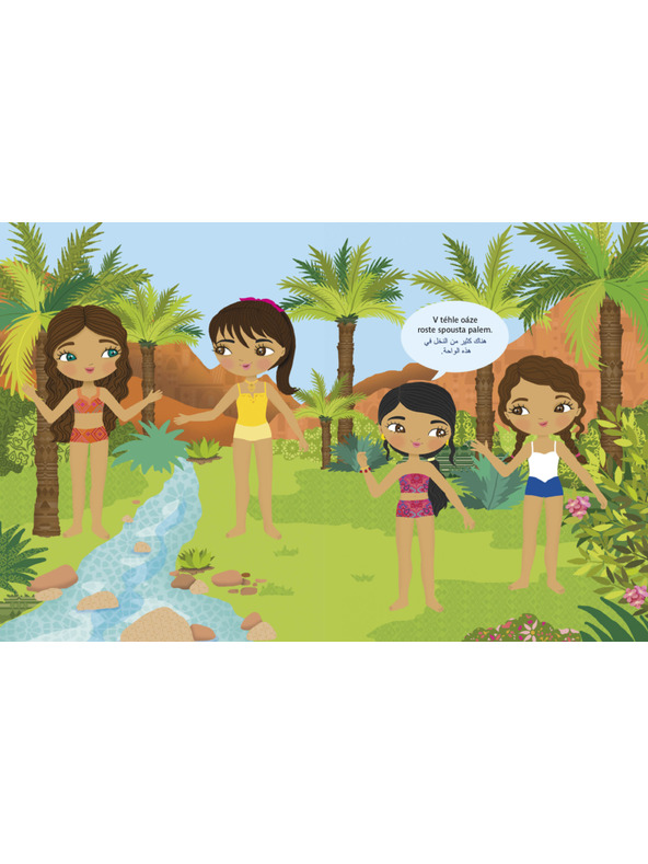 ELLA & MAX Obleke za LUNU – Knjiga nalepk