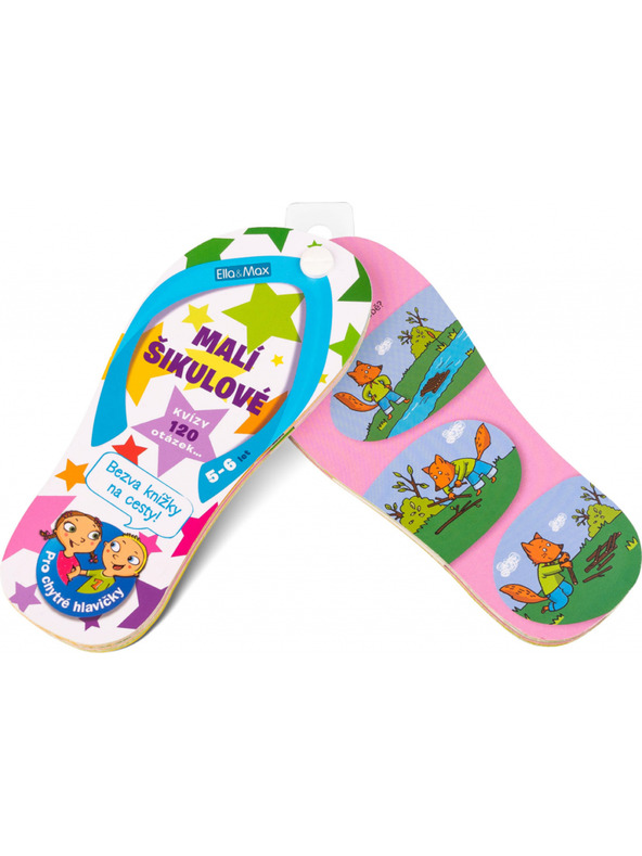 ELLA & MAX MALI UMETELCI, 5-6 let – Kvizi na potovanja