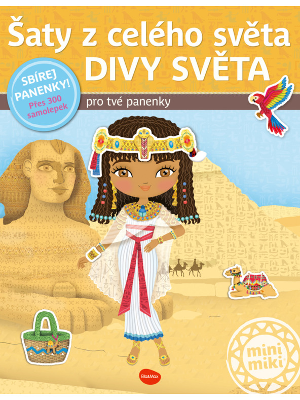 ELLA & MAX Obleke iz celog sveta ČUDA SVETA – Knjiga nalepk