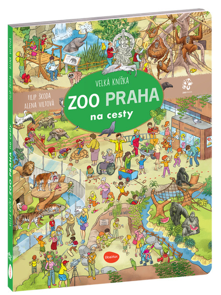 ELLA & MAX Na potovanja – Velika knjiga ZOO PRAGA
