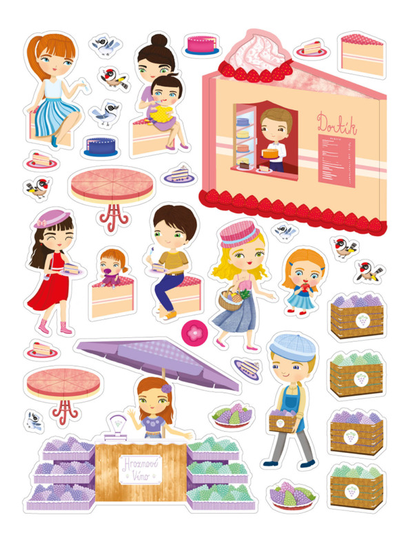 ELLA & MAX NATALKA & BRNO ─ Mesto polno nalepk