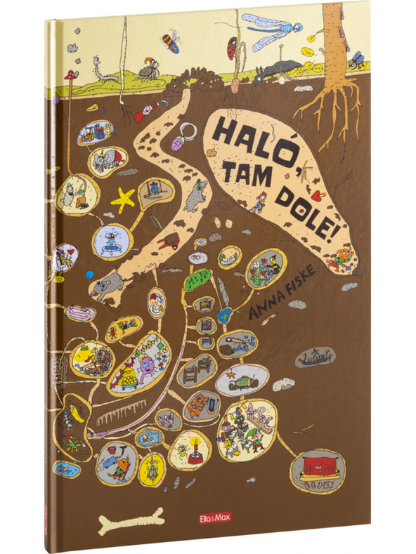 ELLA & MAX HALO, SPODAJ! Leto pod zemljo – slikovne zgodbe