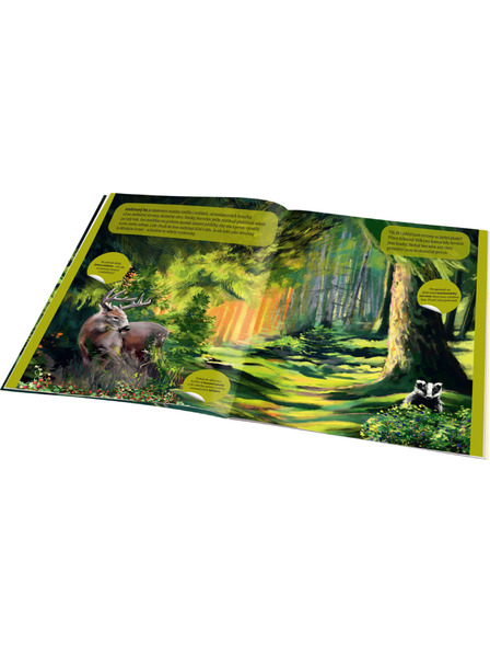 ELLA & MAX ČAROBNI SVET GOZDA – Knjiga nalepk