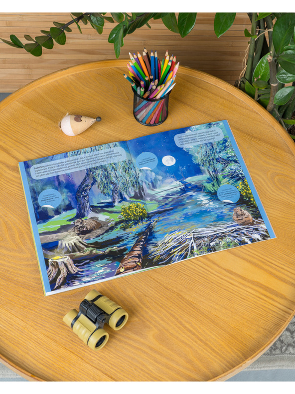 ELLA & MAX ČAROBNI SVET GOZDA – Knjiga nalepk