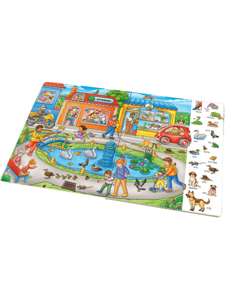 ELLA & MAX Na potovanja – Velika knjiga ŽIVALI – PRVA BESEDA