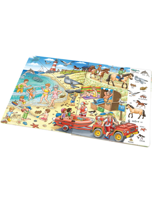 ELLA & MAX Na potovanja – Velika knjiga ŽIVALI – PRVA BESEDA