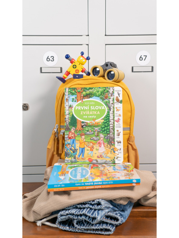 ELLA & MAX Na potovanja – Velika knjiga ŽIVALI – PRVA BESEDA