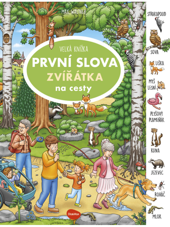 ELLA & MAX Na potovanja – Velika knjiga ŽIVALI – PRVA BESEDA