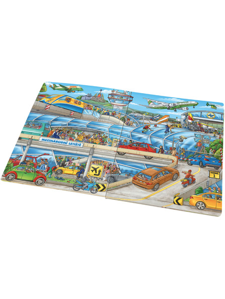 ELLA & MAX Velika knjiga LETALIŠČE za majhne pripovedovalce