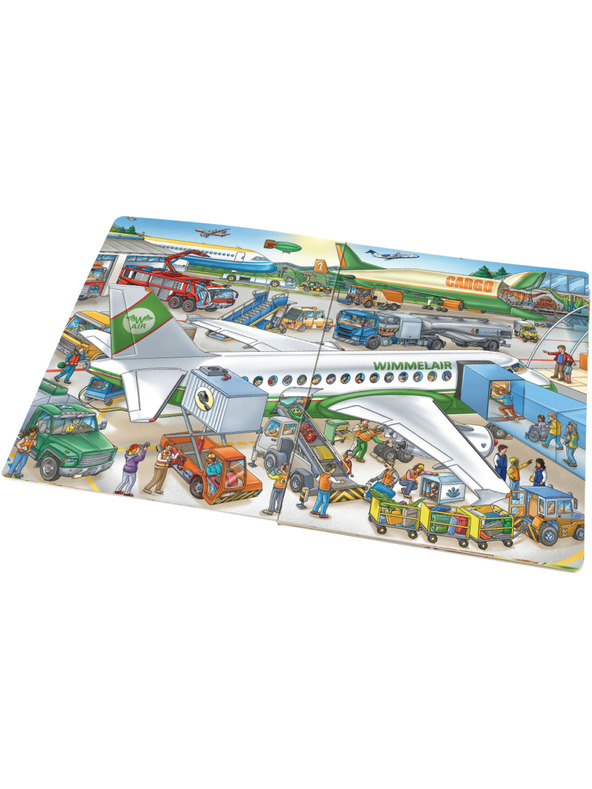 ELLA & MAX Velika knjiga LETALIŠČE za majhne pripovedovalce