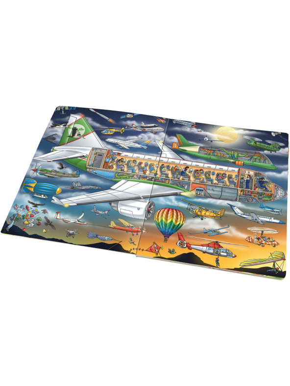 ELLA & MAX Velika knjiga LETALIŠČE za majhne pripovedovalce