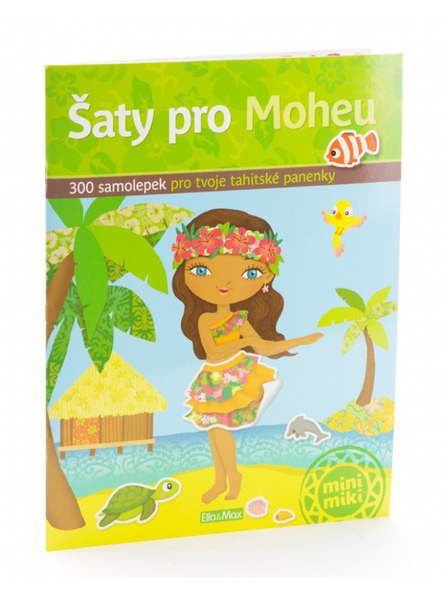 ELLA & MAX Obleke za Moheju - knjiga nalepk