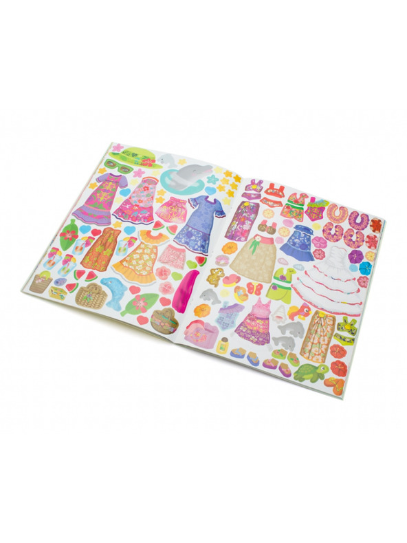 ELLA & MAX Obleke za Moheju - knjiga nalepk