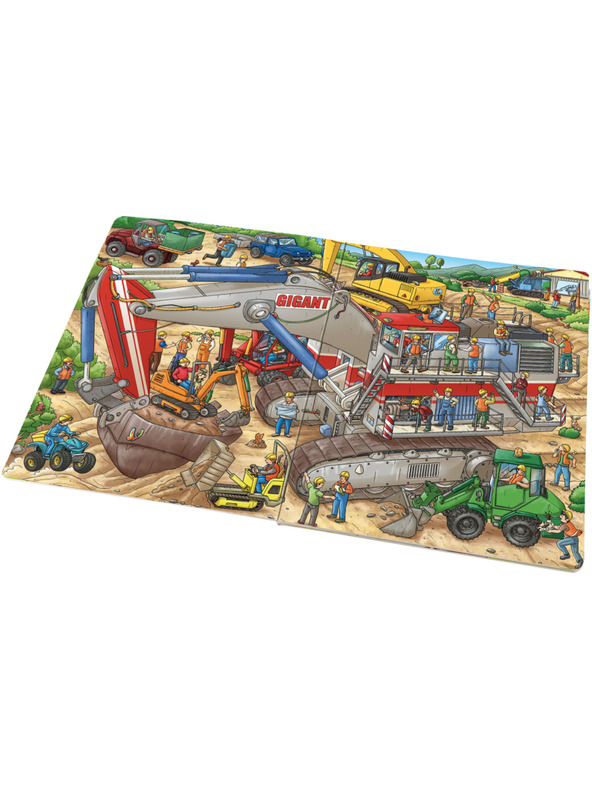 ELLA & MAX Velika knjiga BAGERJI za majhne pripovedovalce