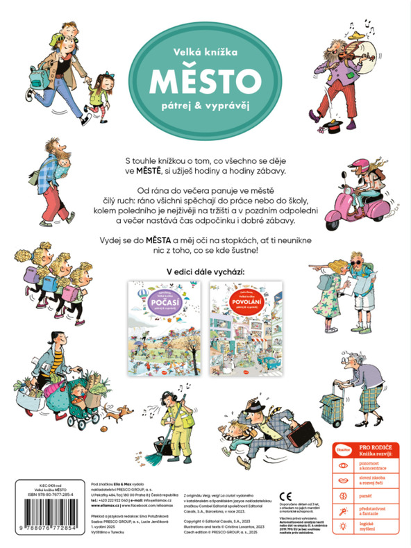 ELLA & MAX Velika knjiga MESTO – Iskanje & pripovedovanje