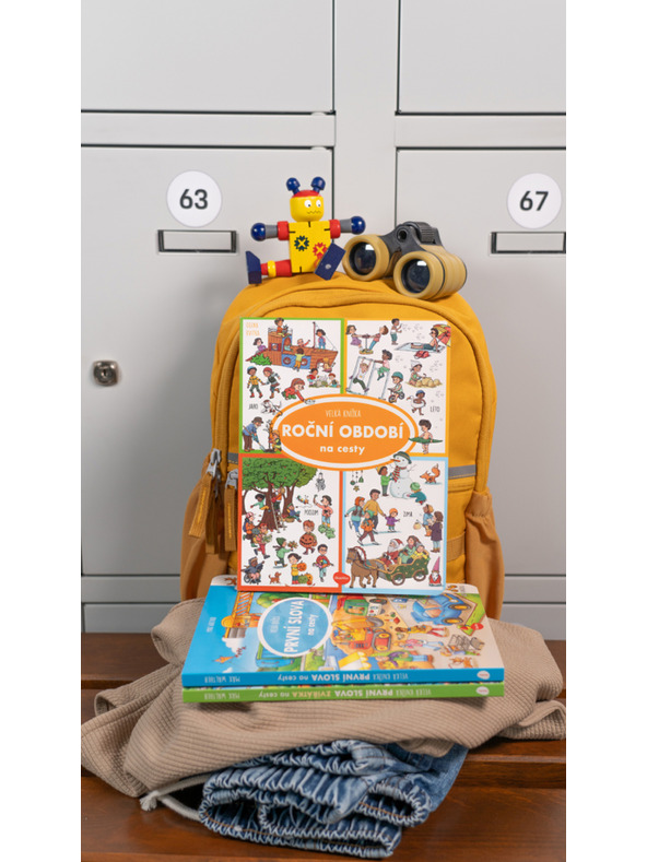 ELLA & MAX Na potovanja – Velika knjiga LETNI ČASI