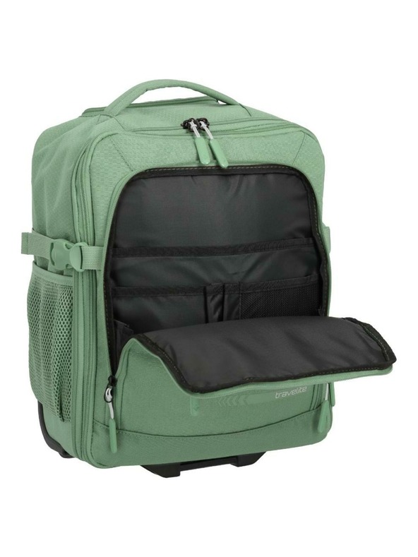 Travelite Nahrbtnik Travelite Kick Off Trolley Backpack Sage Green