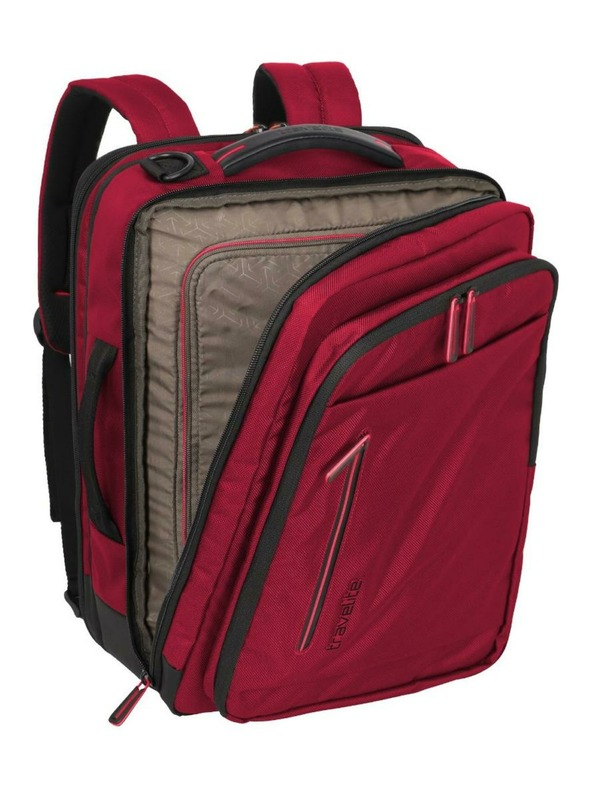 Travelite Nahrbtnik Travelite Crosslite 5.0 Board bag/Backpack L Red