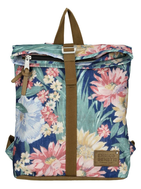 Enrico Benetti Nahrbtnik Enrico Benetti Santiago 46214 Navy Flower