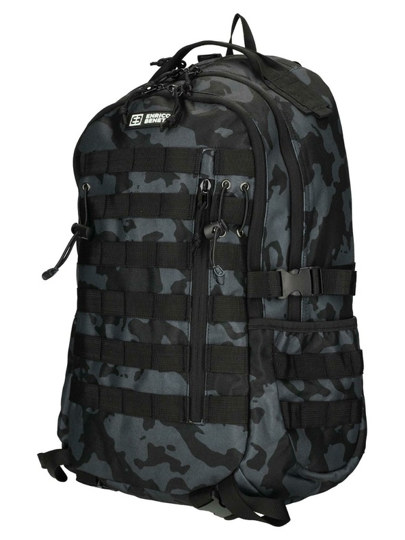 Enrico Benetti Nahrbtnik Enrico Benetti Arizona 47244 Black Camouflage