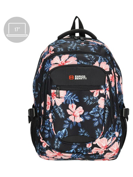 Enrico Benetti Nahrbtnik Enrico Benetti Santa Cruz 62038 Black Flower