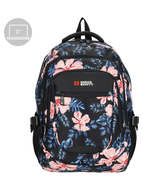 Enrico Benetti Nahrbtnik Enrico Benetti Santa Cruz 62038 Black Flower