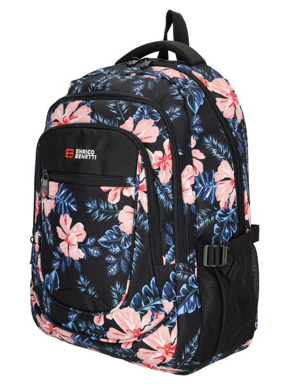 Enrico Benetti Nahrbtnik Enrico Benetti Santa Cruz 62038 Black Flower