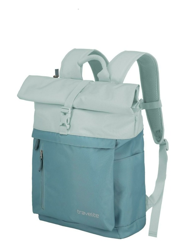 Travelite Nahrbtnik Travelite Basics Rollup Backpack Ice Blue